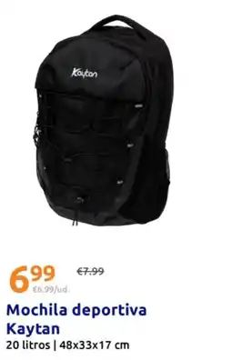 Action KAYTAN Mochila deportiva oferta