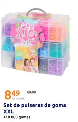 Action Set de pulseras de goma XXL oferta