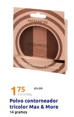 Action MAX & MORE Polvo contorneador tricolor oferta
