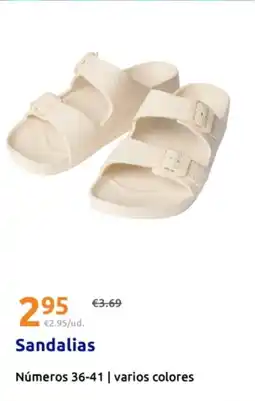 Action Sandalias oferta