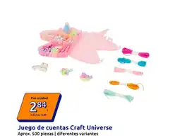 Action Juego de cuentas Craft Universe oferta