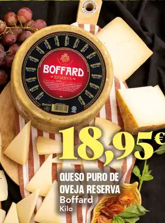 Gadis BOFFARD Queso puro de oveja reserva oferta