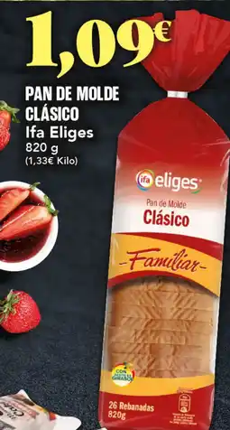 Gadis IFA ELIGES Pan de molde clásico oferta