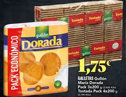 Gadis GALLETAS Gullón María Dorada oferta