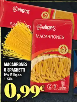 Gadis IFA ELIGES Macarrones o spaghetti oferta
