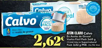 Gadis CALVO Atún claro oferta
