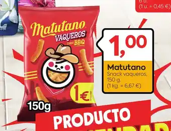 MATUTANO Snack vaqueros