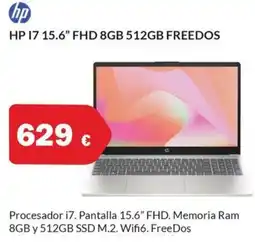Microsshop HP 17 15.6" fhd 8gb 512gb freedos oferta