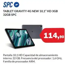 Microsshop SPC Tablet gravity 4g new 10,1" hd 3gb 32gb spc oferta