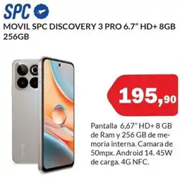 Microsshop SPC Movil discovery 3 pro 6.7" hd+ 8gb 256gb oferta