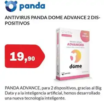 Microsshop PANDA Antivirus dome advance 2 dis- positivos oferta