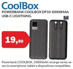 Microsshop COOLBOX Powerbank dp10 10000mah oferta