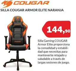 Microsshop COUGAR Silla armor elite naranja oferta