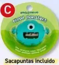 Carlin IMAGINOVO Gomas de borrar Monstruo con sacapuntas oferta