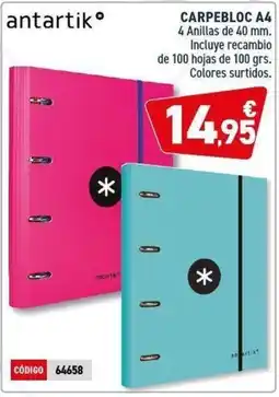 Carlin ANTARTIK Carpebloc a4 oferta