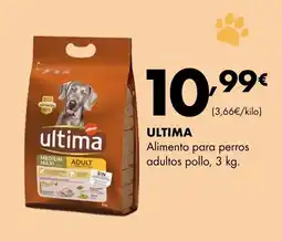 Supermercados Lupa ULTIMA Alimento para perros adultos pollo oferta