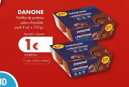 Supermercados Lupa DANONE Natillas de proteína sabor chocolate oferta