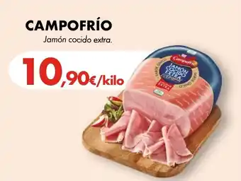 Supermercados Lupa CAMPOFRÍO Jamón cocido extra. oferta