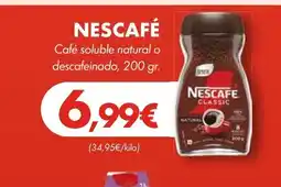 Supermercados Lupa NESCAFÉ Café soluble natural o descafeinado oferta