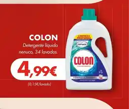 Supermercados Lupa COLON Detergente líquido nenuco, 34 lavados. oferta
