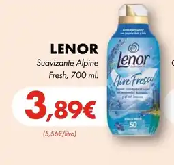 Supermercados Lupa LENOR Suavizante Alpine Fresh oferta