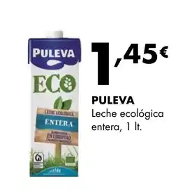 Supermercados Lupa PULEVA Leche ecológica entera oferta