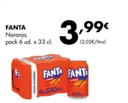 Supermercados Lupa FANTA Naranja oferta