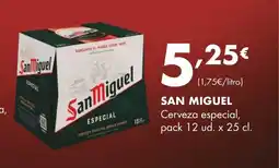 Supermercados Lupa SAN MIGUEL Cerveza especial oferta