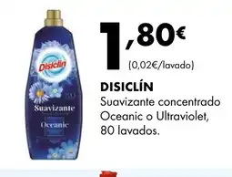 Supermercados Lupa DISICLÍN Suavizante concentrado Oceanic o Ultraviolet, 80 lavados oferta