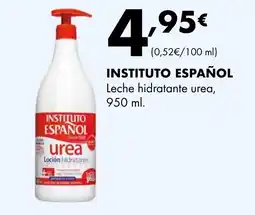 Supermercados Lupa INSTITUTO ESPAÑOL Leche hidratante urea oferta