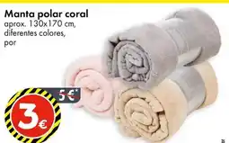 TEDi Manta polar coral oferta