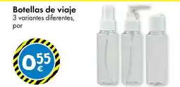 TEDi Botellas de viaje oferta