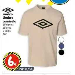 TEDi UMBRO camiseta oferta