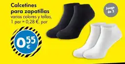 TEDi Calcetines para zapatillas oferta