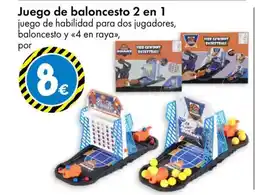 TEDi Juego de baloncesto 2 en 1 oferta