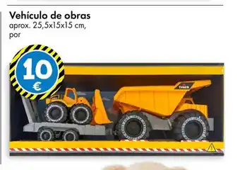 TEDi Vehículo de obras oferta