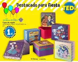 TEDi Cajas de regalo oferta