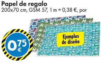 TEDi Papel de regalo oferta