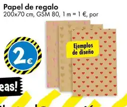 TEDi Papel de regalo oferta