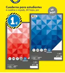 TEDi Cuaderno para estudiantes oferta