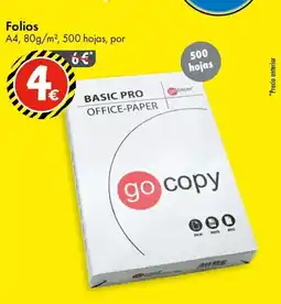 TEDi Folios oferta
