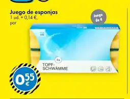TEDi Juego de esponjas oferta