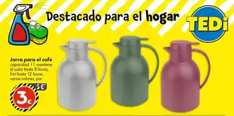 TEDi Jarra para el café oferta