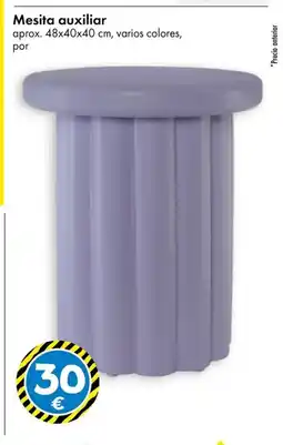 TEDi Mesita auxiliar oferta