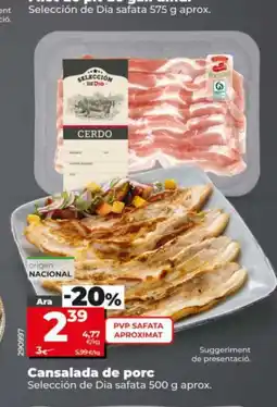 Dia SELECCIÓN DE DIA Cansalada de porc oferta
