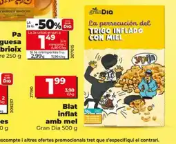 Dia GRAN DIA Blat inflat amb mel oferta