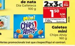 Dia CHIPS AHOY Galetes mini oferta