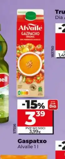 Dia ALVALLE Gaspatxo oferta