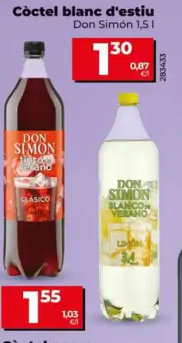 Dia DON SIMÓN Còctel blanc d'estiu oferta