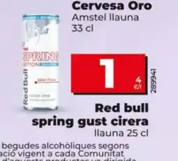 Dia RED BULL spring gust cirera oferta